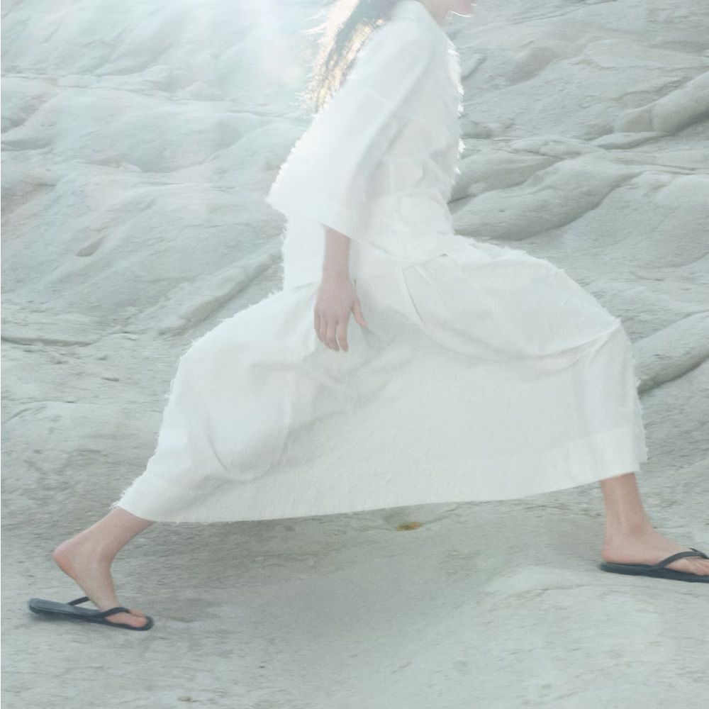 H&M Edition Fringed A-Lined Skirt New - Picture 6 of 8